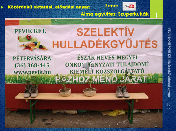 Prezentáció a komposztálásról